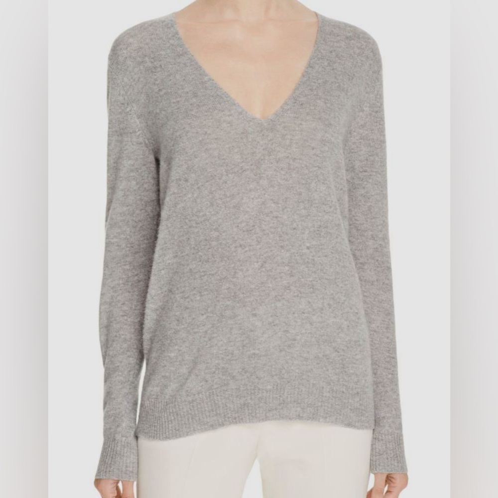 Theory Cashmere V-Neck Women's Sweater